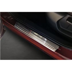 Sill trims for Nissan Juke 2019- | Silver Stainless steel Brushed