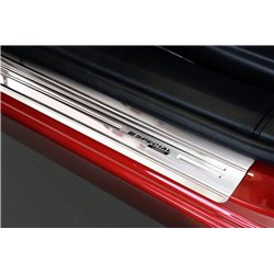 Sill trims for Nissan Qashqai 2007-2014 Silver Stainless steel
