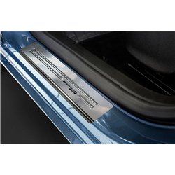 Sill trims for Opel Astra Sedan 4D 2012-2018 | Stainless steel