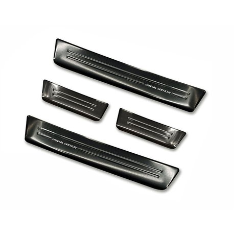 Sill trims for Opel Zafira 2012-2019 | Black Stainless steel