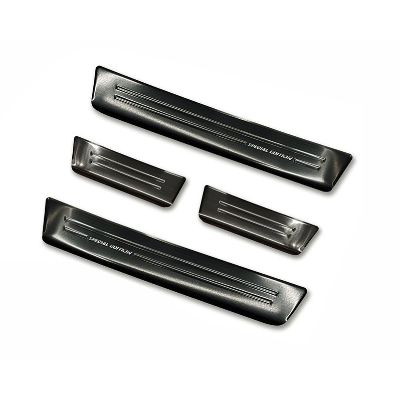 Sill trims for Opel Zafira 2012-2019 | Black Stainless steel