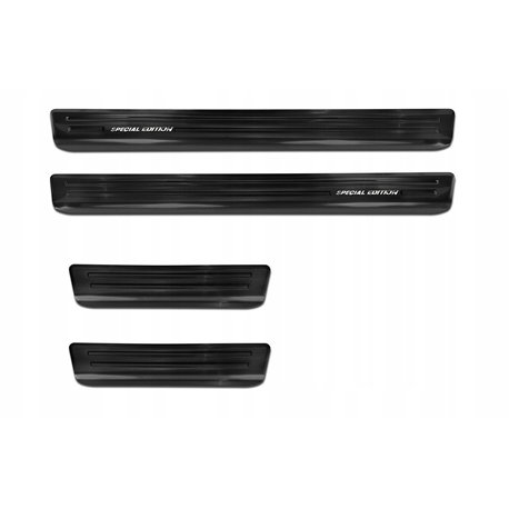 Sill trims for Opel Corsa Hatchback 5D 2019- Stainless steel