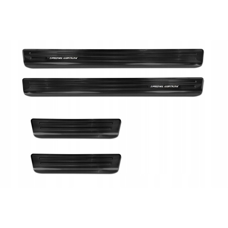 Listwy progowe do Opel Corsa Hatchback 5D 2019- Stal nierdzewna