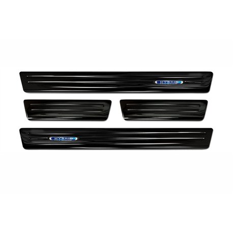 Sill trims for Opel Grandland Hybrid 2022- Stainless steel