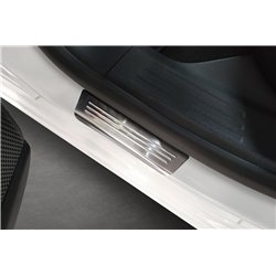 Sill trims for Opel Mokka 2021- | Silver Stainless steel Brushed