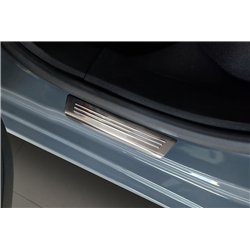 Listwy progowe do Opel Corsa-e Hatchback 5D 2020- Stal nierdzewna