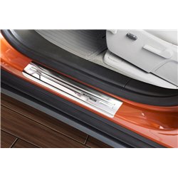 Sill trims for Opel Mokka PRE-FL 2012-2016 | Stainless steel