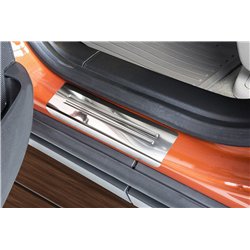Sill trims for Opel Mokka PRE-FL 2012-2016 | Stainless steel