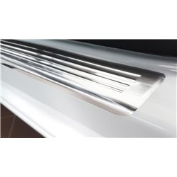 Sill trims for Peugeot 2008 2020- Silver Stainless steel Brushed