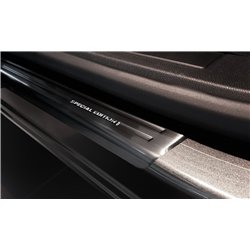 Listwy progowe do Peugeot 3008 2016-2023 | Czarny Stal nierdzewna