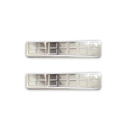 Front sill trims for Peugeot Traveller 2016- | Stainless steel