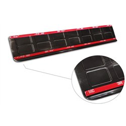 Front sill trims for Citroen Spacetourer 2016- | Stainless steel