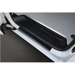 Lower sill trims for Toyota Proace Verso 5D 2016- Black Aluminum