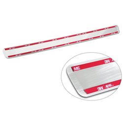 Sill trims for Volvo XC40 I 2018- Silver Stainless steel Brushed