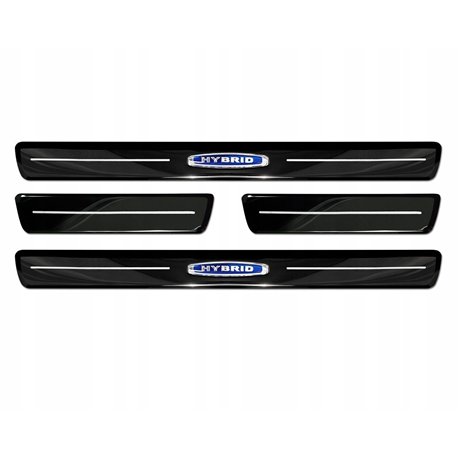 Sill trims for Volvo XC60 Hybrid 2017- Stainless steel