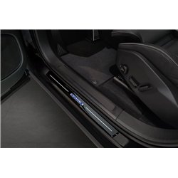 Sill trims for Volvo XC60 Hybrid 2017- Stainless steel