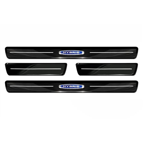 Sill trims for Volvo XC90 Hybrid 2015- Stainless steel