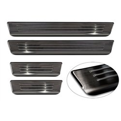 Sill trims for Volvo V60 Station Wagon 2018- Stainless steel