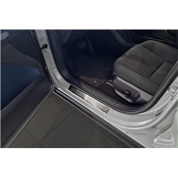 Listwy progowe do Volvo EX30 2024- | Srebrny Stal nierdzewna