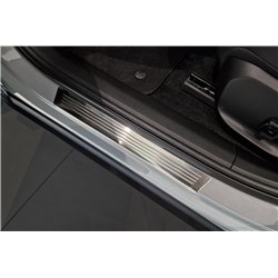 Listwy progowe do Volvo EX30 2024- | Srebrny Stal nierdzewna