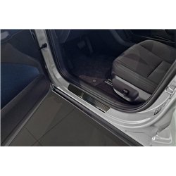 Sill trims for Volvo EX30 I 2024- | Black Stainless steel Brushed
