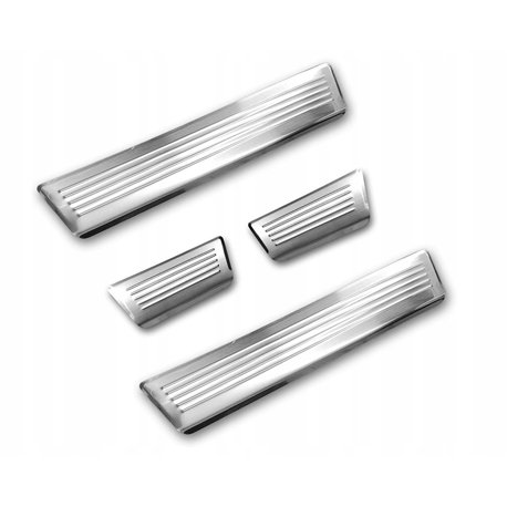 Sill trims for Mitsubishi ASX 2023- | Silver Stainless steel