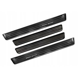 Sill trims for Nissan Townstar 2022- | Black Stainless steel