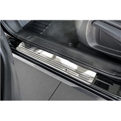 Sill trims for Renault Kadjar 2015-2022 | Silver Stainless steel