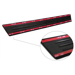 Sill trims for Renault Arkana 2021- | Black Stainless steel