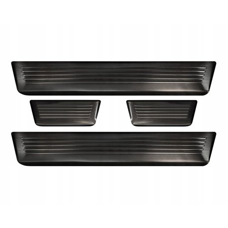 Sill trims for Mitsubishi ASX 2023- | Black Stainless steel