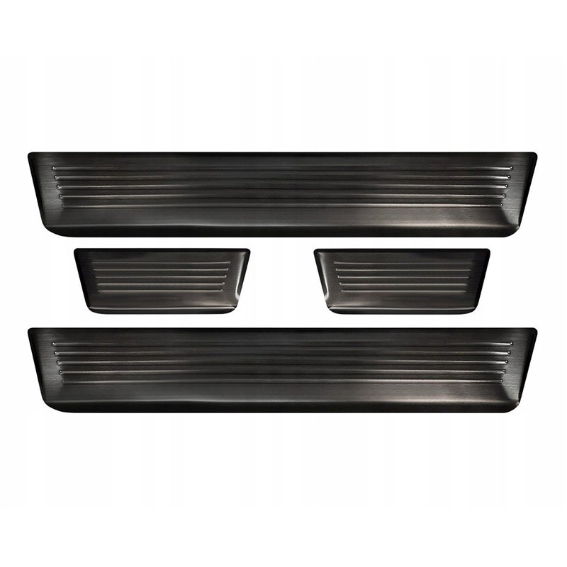 Sill trims for Mitsubishi ASX 2023- | Black Stainless steel