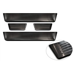 Sill trims for Mitsubishi ASX 2023- | Black Stainless steel