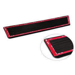 Sill trims for Renault Captur 2020- Black Stainless steel Brushed