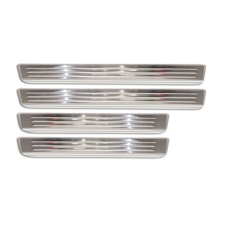 Sill trims for Renault Kangoo 5D 2021- | Silver Stainless steel