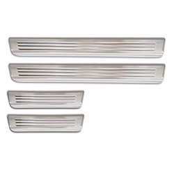 Sill trims for Renault Arkana 2021- | Silver Stainless steel