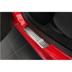 Sill trims for Renault Arkana 2021- | Silver Stainless steel