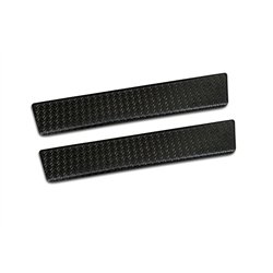 Front sill trims for Renault Express Cargo 4D 2021-2024 Aluminum