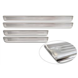 Sill trims for Skoda Kodiaq 2024- | Silver Stainless steel
