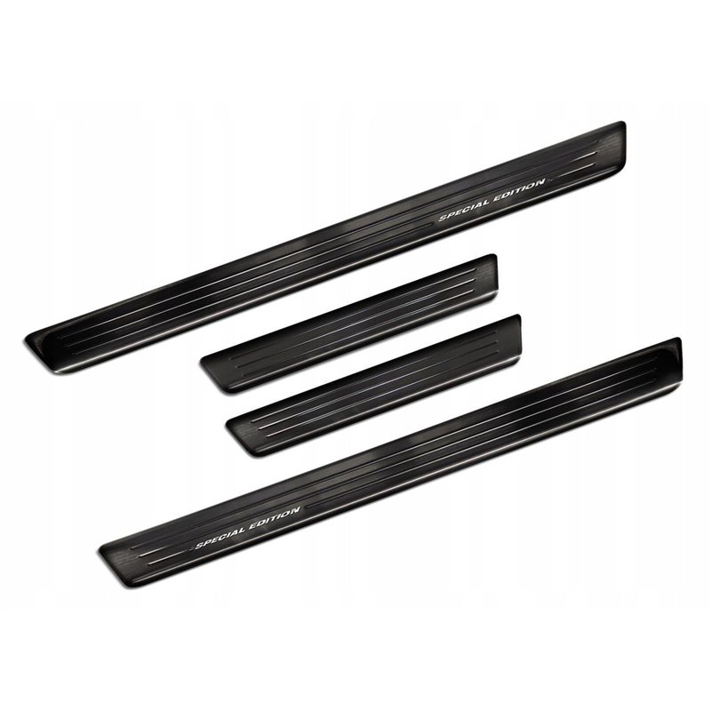 Sill trims for Skoda Enyaq iV 2021- | Black Stainless steel