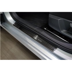 Sill trims for Skoda Fabia Hatchback 5D 2021- | Stainless steel