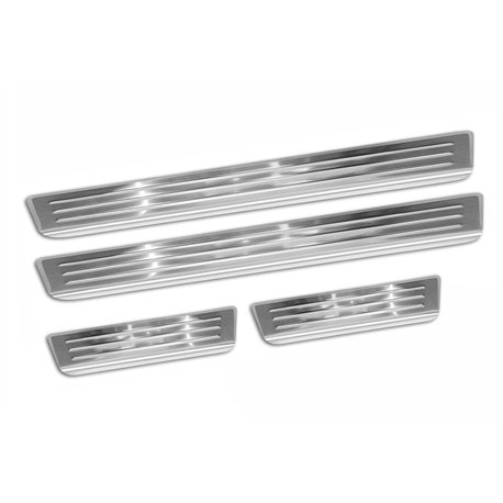 Sill trims for Skoda Fabia Hatchback 5D 2021- | Stainless steel