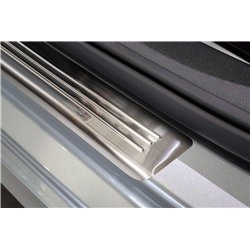 Sill trims for Skoda Fabia Hatchback 5D 2021- | Stainless steel