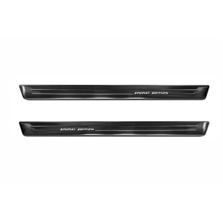 Front sill trims for Subaru Forester 2018-2025 Stainless steel