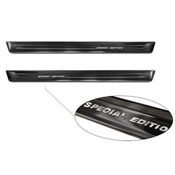 Front sill trims for Subaru Forester 2018-2025 Stainless steel