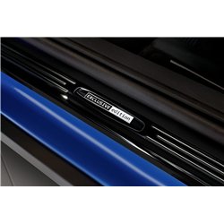 Sill trims for SEAT Arona 2017- | Black chrome Stainless steel