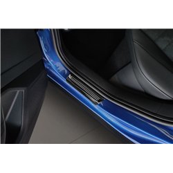 Sill trims for SEAT Arona 2017- | Black chrome Stainless steel