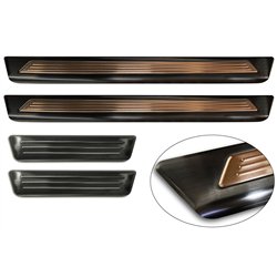 Listwy progowe do CUPRA Born Hatchback 5D 2021- | Stal nierdzewna