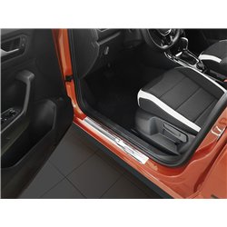Sill trims for Volkswagen VW T-Roc 2017- | Silver Stainless steel