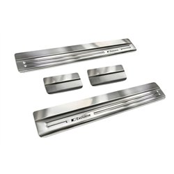 Sill trims for Volkswagen VW Touareg 2018- | Stainless steel