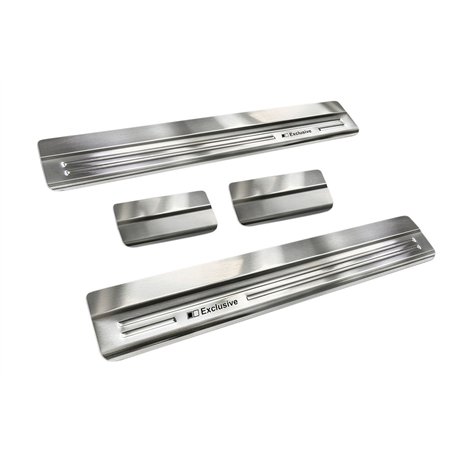Sill trims for Volkswagen VW Touareg 2018- | Stainless steel